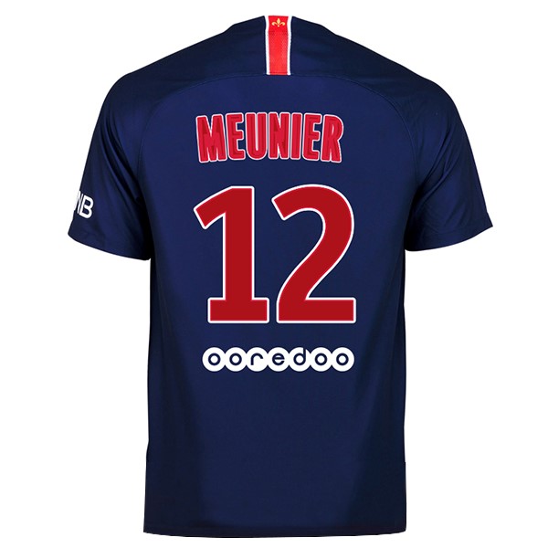 Maillot Football Paris Saint Germain Domicile Meunier 2018-19 Bleu